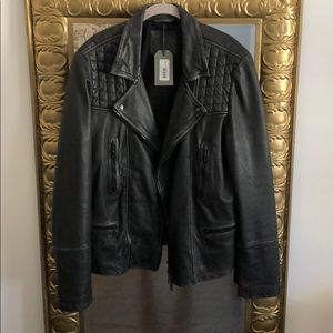 All Saints leather jacket